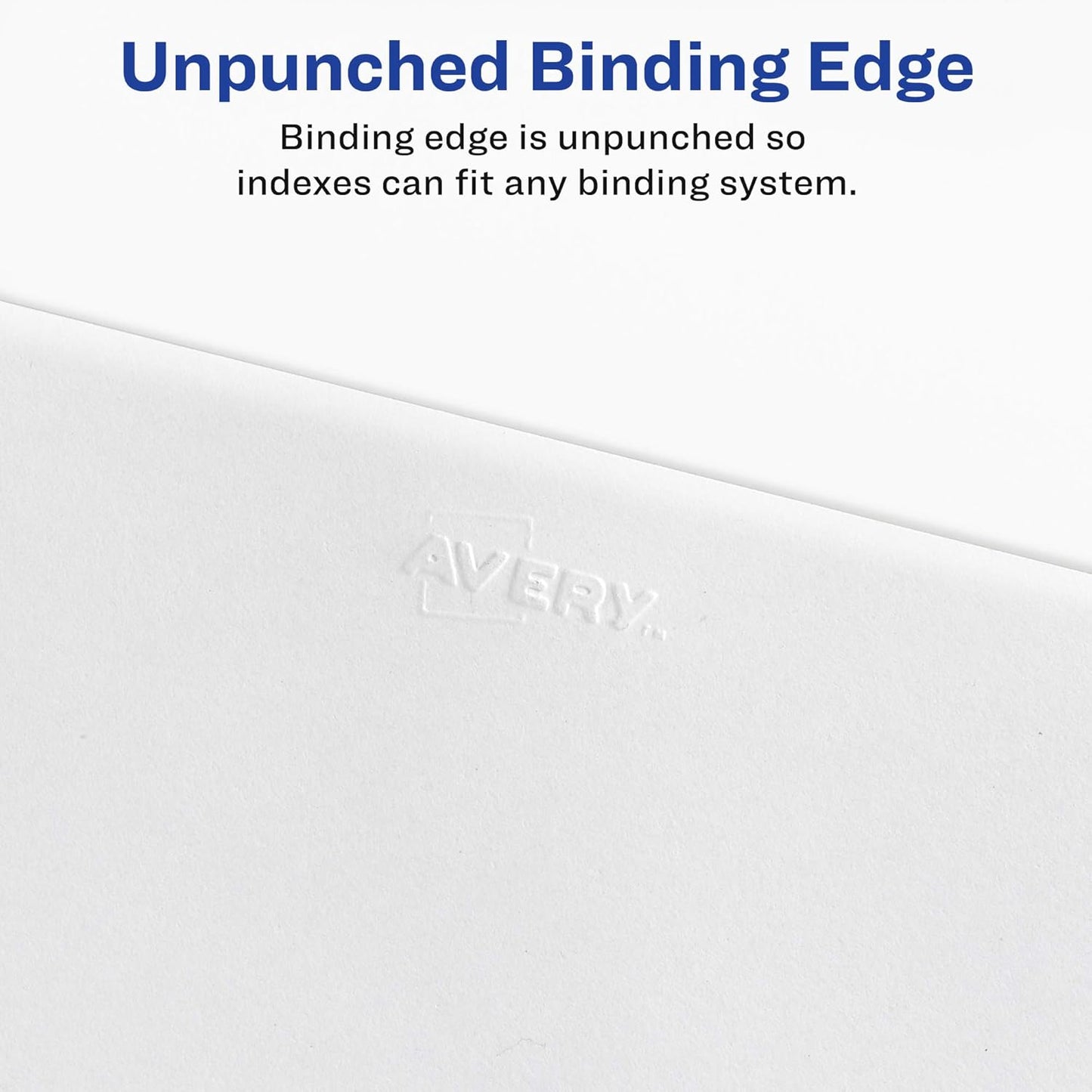 Avery® 11370 Premium Collated 1-25 Tab Table of Contents Legal Exhibit Dividers