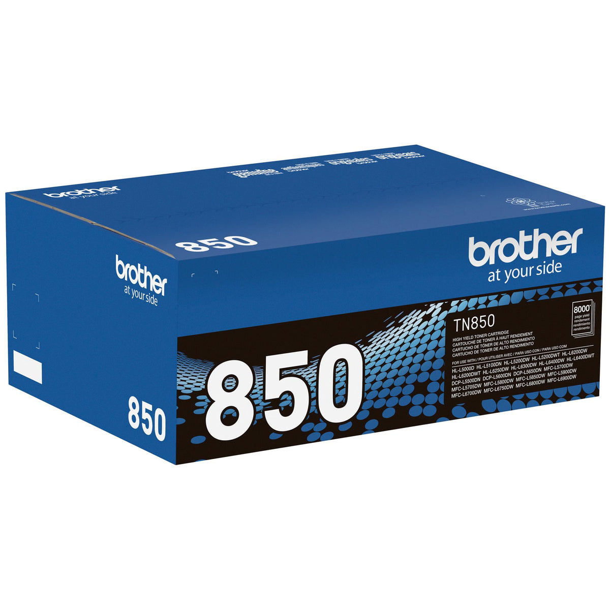 Brother TN850 Black Toner Cartridge, High Yield (TN850) – view 3