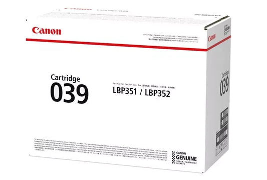 Canon 039 (0287C001) Original Black Toner Cartridge