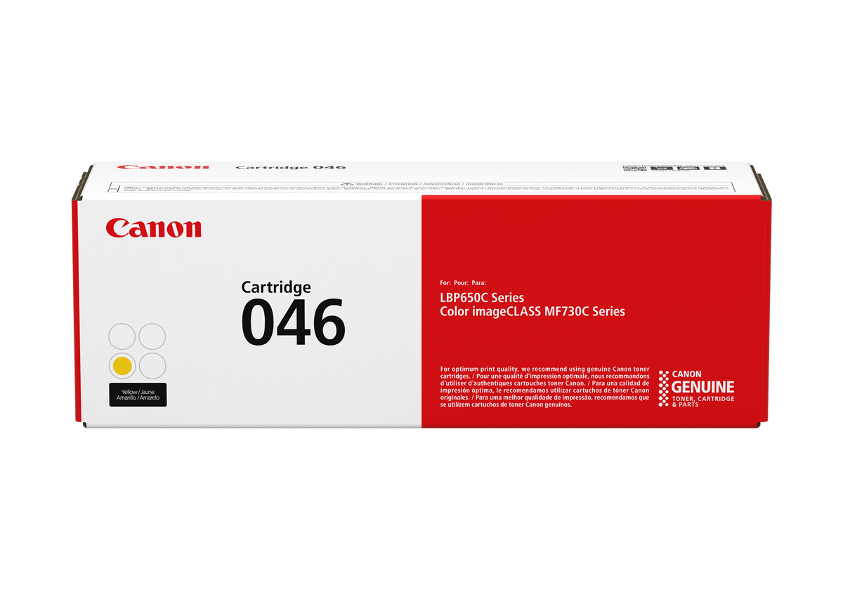 Canon 046 Yellow Toner Cartridge (1247C001)