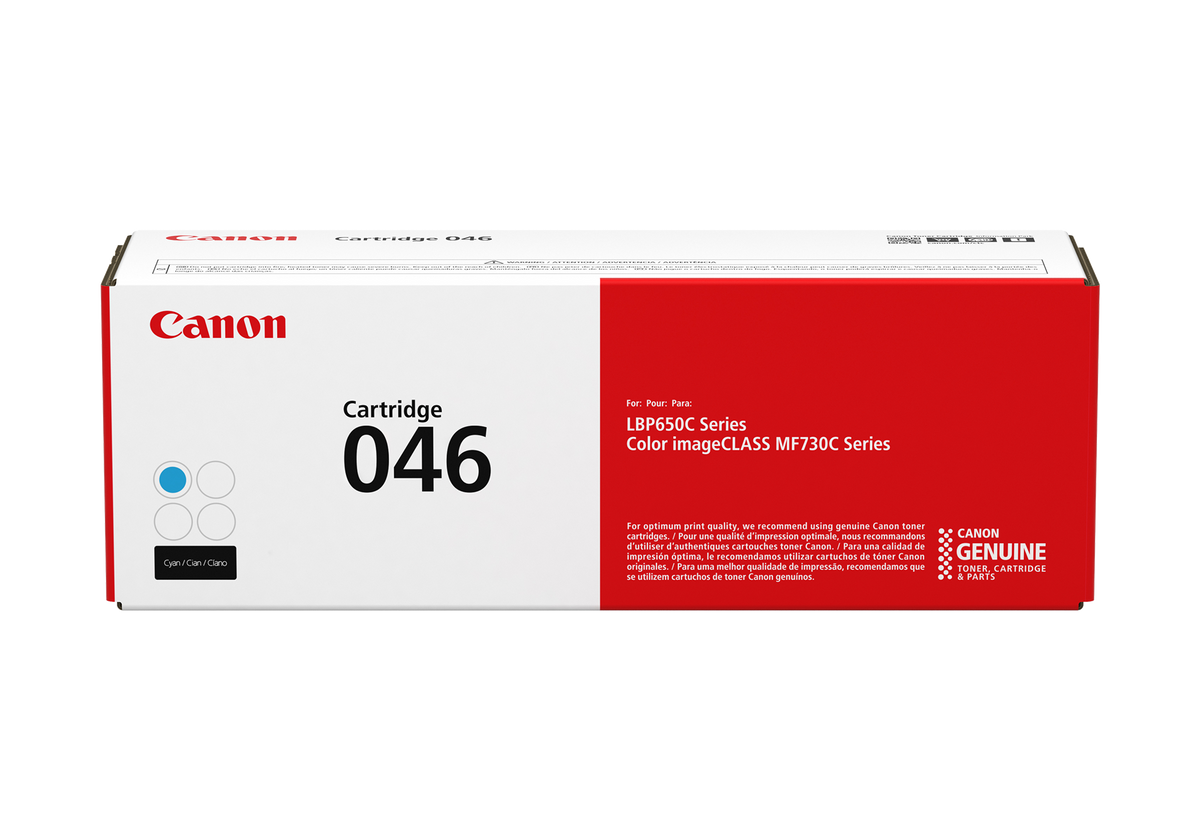 Canon 046 Cyan Toner Cartridge (1249C001)