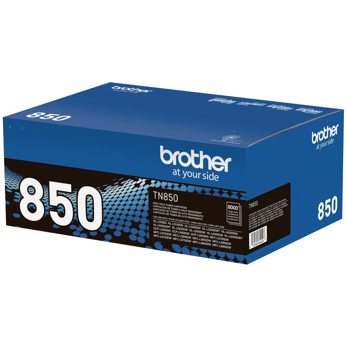 Brother TN850 Black Toner Cartridge, High Yield (TN850) – view 2