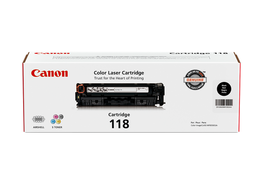 Canon 118 Black Toner Cartridge (2662B001)