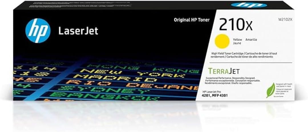 HP 210X Yellow