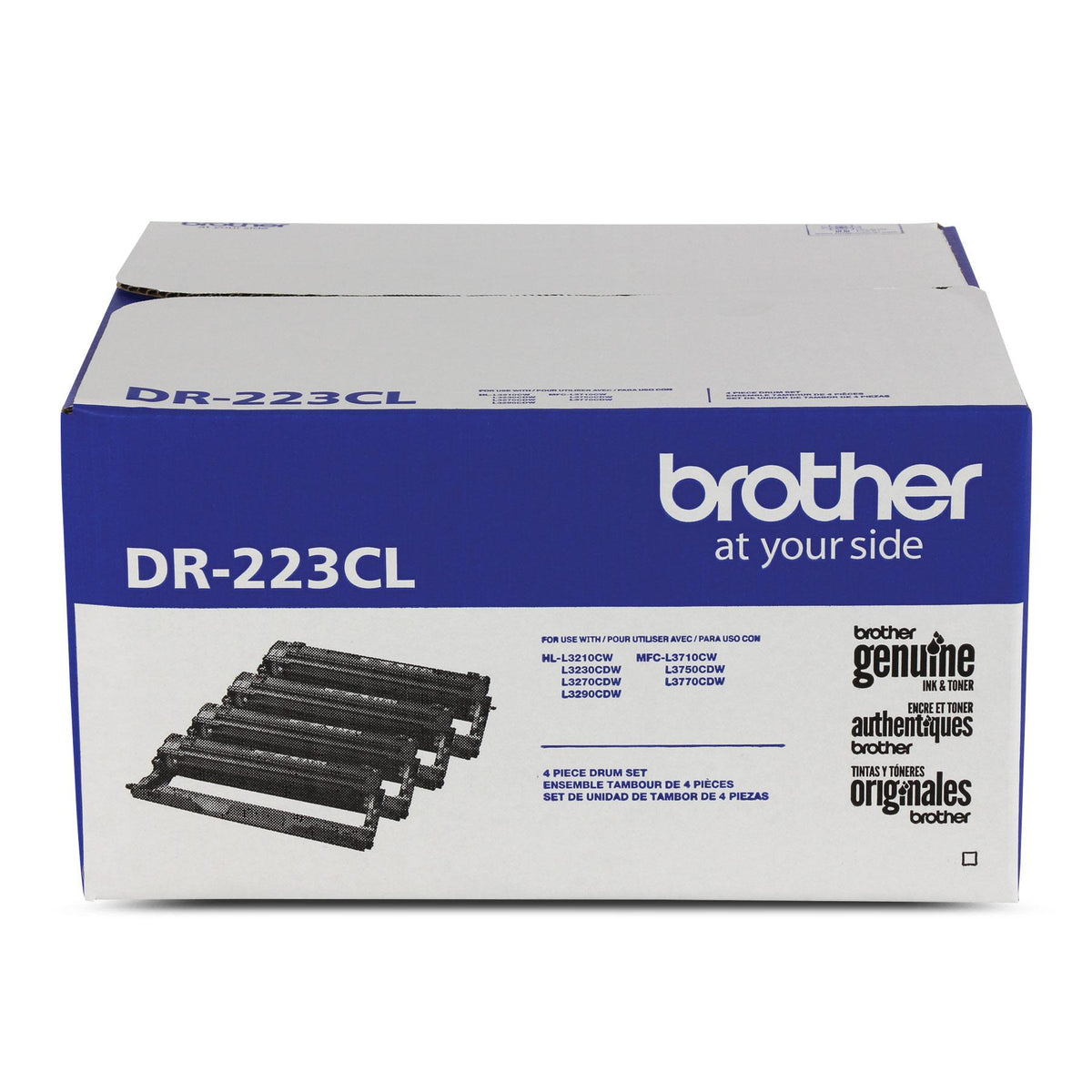 Brother DR223CL Genuine Drum Units (set of 4) (DR223CL) – view 2