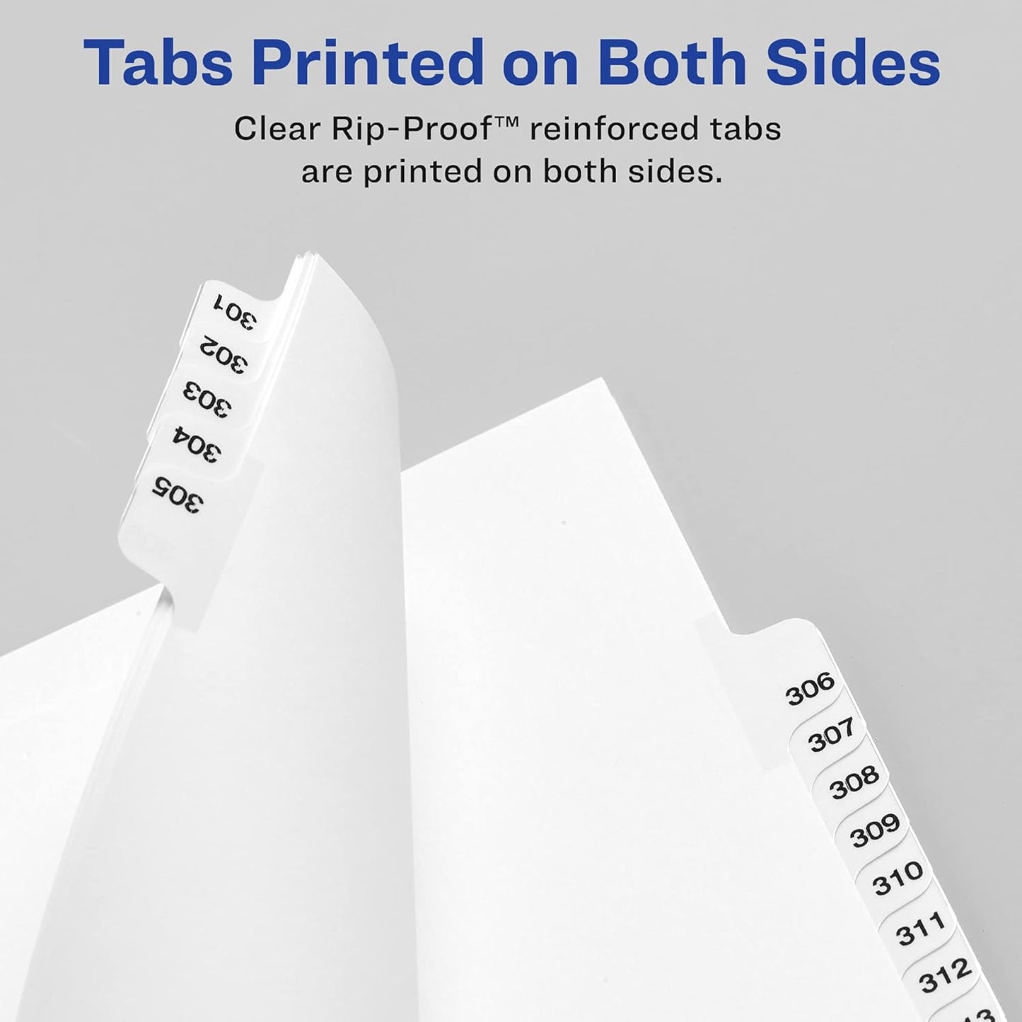 Avery® 11370 Premium Collated 1-25 Tab Table of Contents Legal Exhibit Dividers