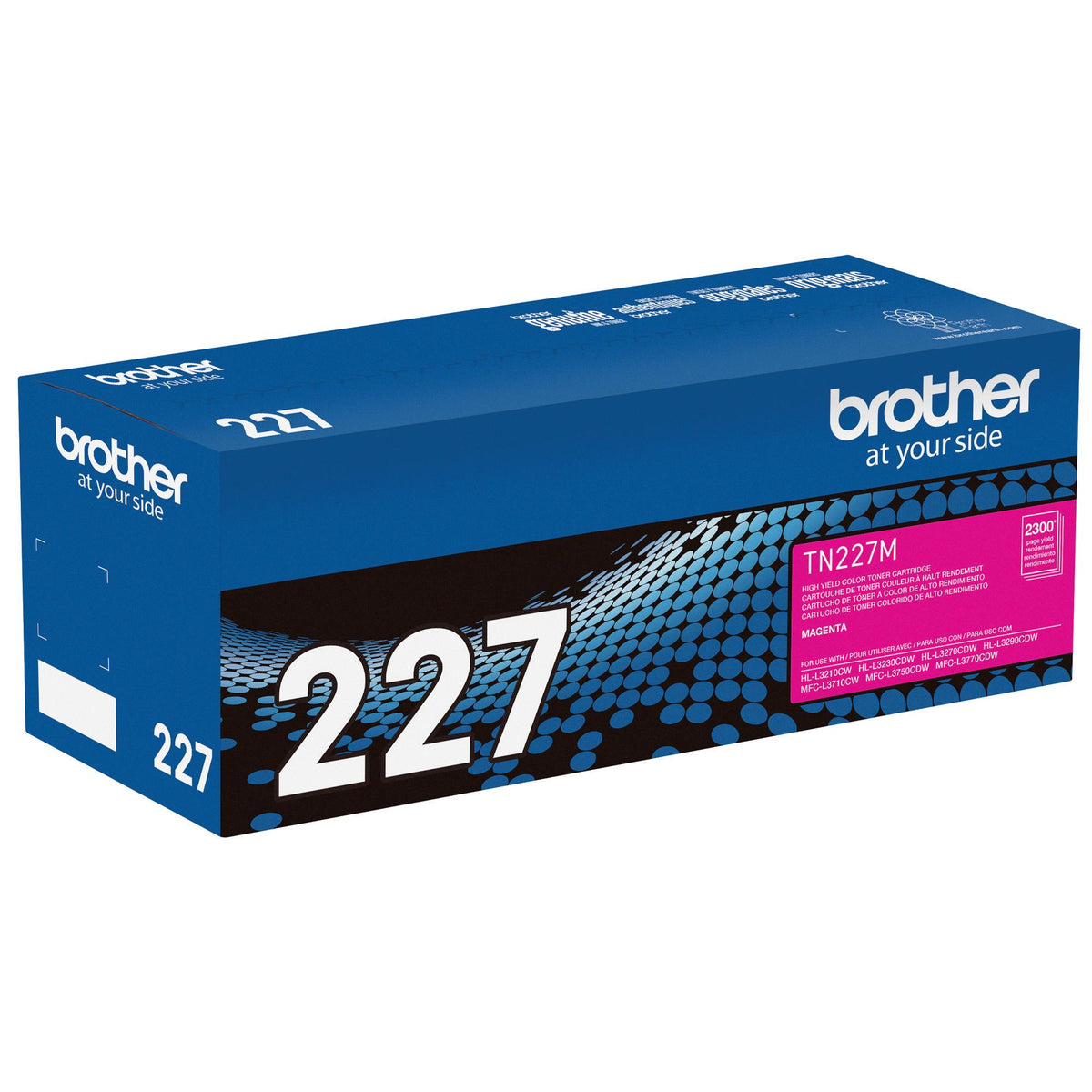 Brother Genuine TN-227M High Yield Magenta Toner Cartridge (TN227M) – view 2
