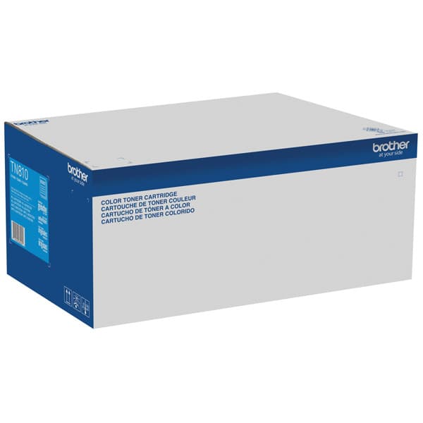Brother Genuine TN810C Standard-Yield Cyan Toner Cartridge (TN810C) – view 3