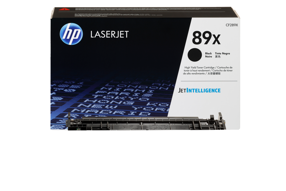 HP 89X High Yield Black Original LaserJet Toner Cartridge (CF289X)