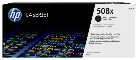 HP 508X Original Genuine OEM High-Yield Colour Toner Cartridges