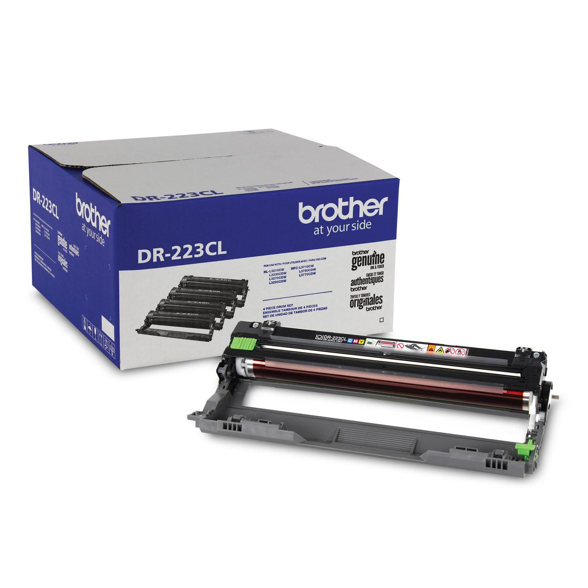 Brother DR223CL Genuine Drum Units (set of 4) (DR223CL)