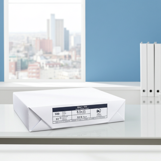 Copy Paper 8.5" x 11" White 500 Sheets